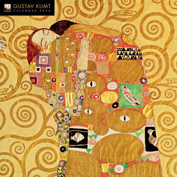 CA Gustav Klimt Wall CalendarCAL2024-031