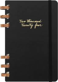 DI 2024 Moleskine 12M Spiral Planner Large Black