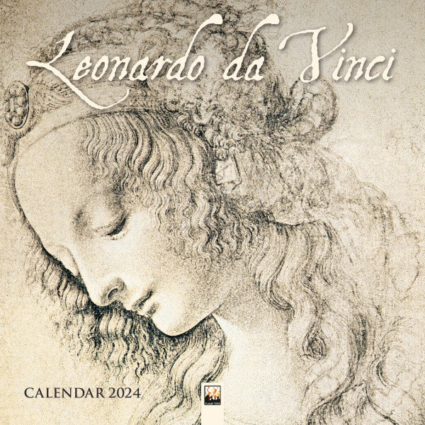 CA Leonardo da Vinci Wall CalendarCAL2024-021