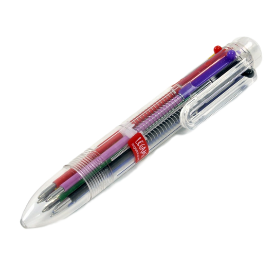 BP MAGIC RAINBOW - 6-COLOR BALLPOINT PEN (24)