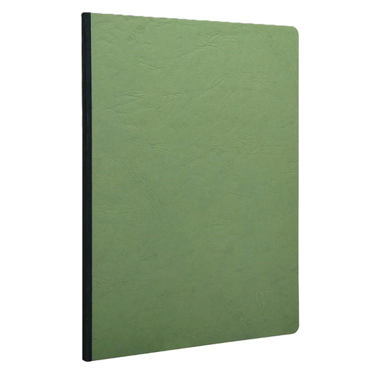 NB A Bag Clothbound Ruled A5 Green