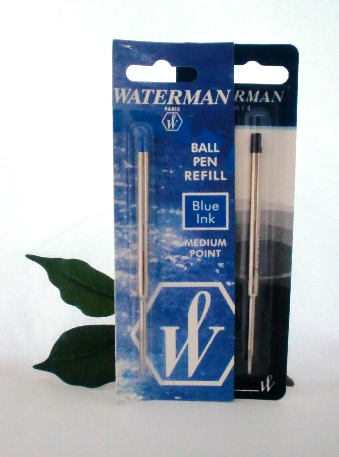 RE Waterman Ball Pen Med Blu Blister