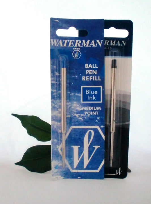 RE Waterman Ball Pen Med Blu Blister