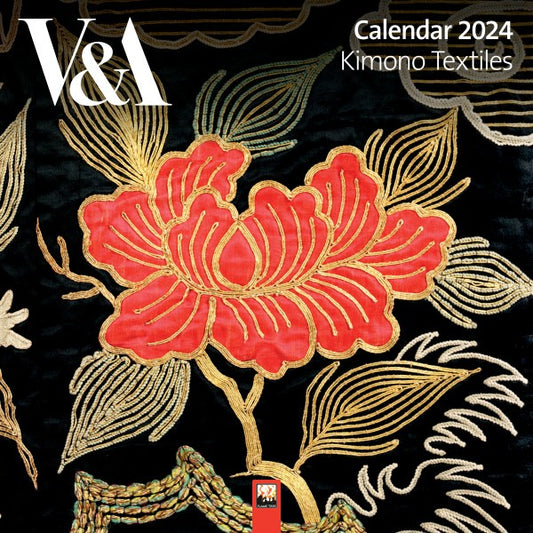 CA V&A: Kimono Textiles Wall CalendarCAL2024-061